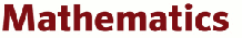 Department of Mathematics